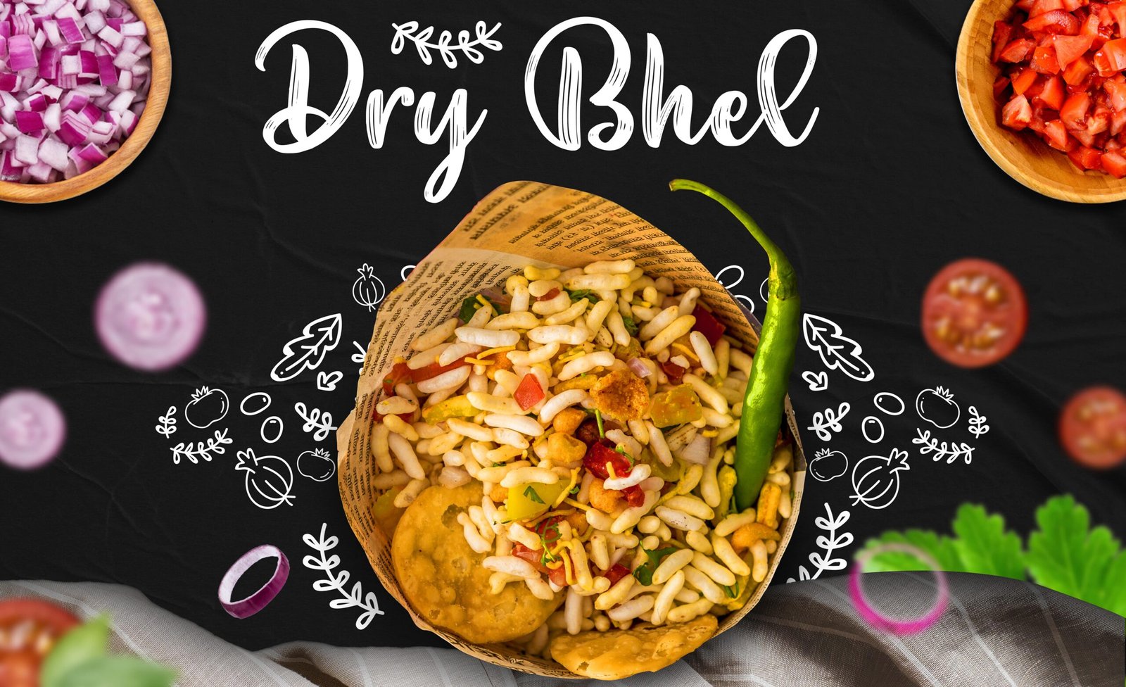 dry bhel-min